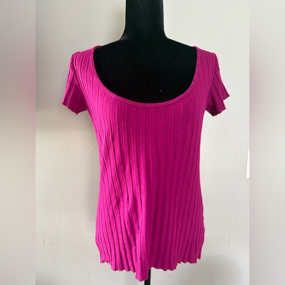 Simon Miller Fuchsia Ribbed Top - Picture 5 of 8